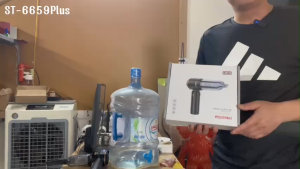 Máy hút bụi cầm tay model 2025 sản phẩm cao cấp ST6659Plus lực hút siêu mạnh 160000PA Pin 2000Mah