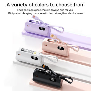 1*21700 Battery DIY Case No Soldering Type-C Pocket Capsule Rechargeable Battery With Stand Power Bank Casing (No Battery)