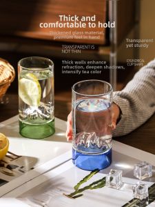SHELI | High-end Ice Mountain Cup Glass Water Cup