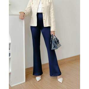 Flare Pants - Highwaist Cutbray Pants - Celana Kulot Semi Cutbray Wanita