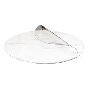 QIAOSHE | Transparent Waterproof Easy-Clean PVC Table Cloth