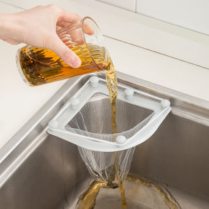 Disposable Mesh Sink Drain Strainer Bags Sink Filter Net Food Catcher for Kitchen Food Waste Leftover Garbage