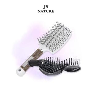 Hairstyle Big Curve Ribs Comb Scalp Massage Blowing Comb Men And Women sikat 大弯弧形梳子 n美发梳排骨卷发梳 按摩气垫梳