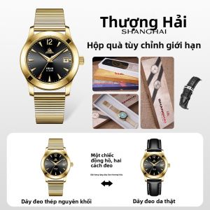 Shanghai | Đồng Hồ Cơ Thể Thao Phong Cách Retro Phiên Bản Giới Hạn