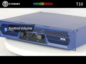 crown/original T10 8 Ohm power 1600watt x2 profesional power amplifier