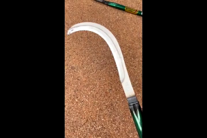 เคียวเกี่ยวข้าว เคียวตัดหญ้า เคียวการเกษตร อุปกรณ์ตัดกล้วย ทำจากเหล็กแมงกานีส คม ทนทาน เคียวอเนกประสงค์แบบใช้มือ