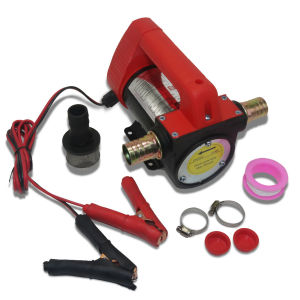 DC 12V/24V 220V Electric Oil Pump Self Priming For Diesel Transfer Fuel Oil Well Water Pump 50L/min Forward And Reverse