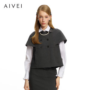 AIVEI | Retro British Style Dapper Casual Cape Jacket