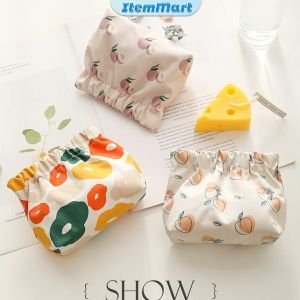 ItemMart Fashion Printed Lipstick Bag Storage Bag Keys Coins Makeup Bag Small Bag Carry-On Bag