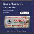 Sumpit Panda/Sumpit Bambu + Tusuk GIGI Merk Panda isi 50pasang. 
