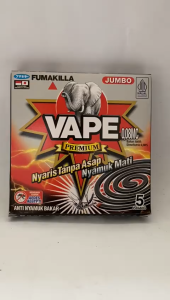 Vape obat nyamuk bakar nyaris tanpa asap 1pack isi 5 pasang