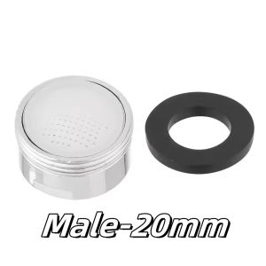 18/20/22/24/28mm Male Water Saving Faucet Nozzle Kitchen Replaceable Thread Faucet Filter Mouth Bathroom Faucet Bubbler Parts
