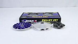ATAKA RACING Pulley Kit CVT Rumah Roller Set NMAX 155 new / AEROX / NMAX old 13.5 13.85