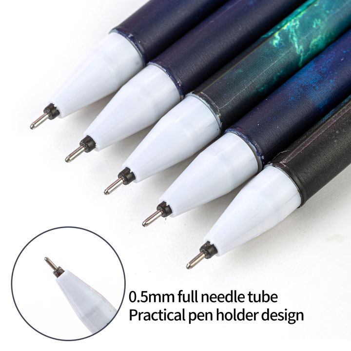 12Pcs/Set Constellation Erasable Pen Student Erasable Gel Pen 0.5mm Easy To Erase Gel Pen Full