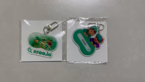 Móc khoá của thương hiệu xroo.io