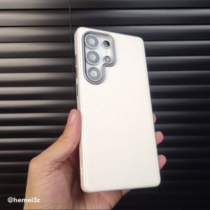 สำหรับ Samsung Galaxy S25 S24 S23 S22 Plus Ultra และเคสแบบแข็งทำจากหนังอัลตร้าเคสครอบโทรศัพท์