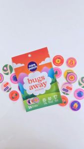 Carepatch Bugs Away Mosquito Repellent Sticker Patch with Citronella and Eucalyptus - Full Size (18 pcs)