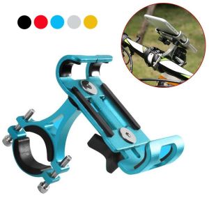 LLSBB Durable Handlebar Stand Bracket Metal Bike Stents Cellphone Support Bicycle Motorcycle Phone Holder Aluminum Phone Mount