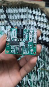 Mạch bảo vệ Pin 5s 21v 45A - Bảo vệ sạc xả tự ngắt cho pin 5s 18v 21v Chân pin phổ thông 40mm Jack sạc 5.5x2.1mm LK247