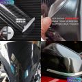 Stiker Carbon Skotlet Karbon 6D Sticker Karbon Kevlar Motor Mobil Ukuran L-152 Cm. 