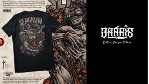 Orarie Kaos Sengkuni Baju Distro Pria dan Wanita Sablon Plastisol Gratis Stiker dan Keychain