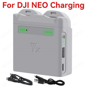 For DJI NEO Two-way Charging Hub Drone Battery Charger Butler Power Bank Charging 2 Batteries for DJI NEO Drone Accessories