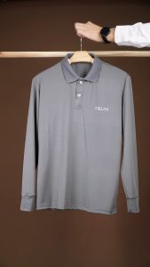 POLO Dài Tay Nam Thun Hàn Mềm Mịn Mẫu Mới Xịn Xò Hottrend 2024