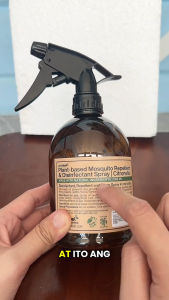 Eco-friendly Plant-based 3-in-1 Mosquito Repellent Disinfectant Room Spray Sustainable Natural ECOFRIENDLY