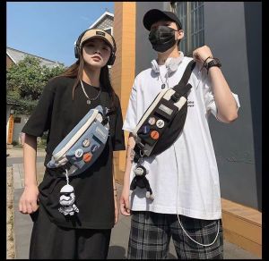 ARCTIC HUNTER กระเป๋าผู้ชาย กระเป๋าคาดเอว ช กระเป๋าคาดเอวผู้ชาย กระเป๋า กระเป๋าคาดหน้าอก คาดเอว สไตล์สปอร์ต ผ้าไนล่อนกันน้ำ กระเป๋าแฟชั่น กระเป๋าสะพายไหล่ผู้ชายที่มีคุณภาพสูง