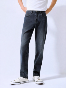 Thin Mens Business Casual Jeans