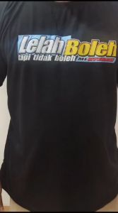 KAOS TSHIRT BAJU DISTRO LELAH BOLEH TAPI TIDAK BOLEH MENYERAH