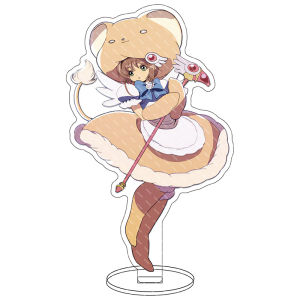 Bandai | 16CM Cardcaptor Sakura Anime Hình - Kinomoto Sakura Li Syaoran Tomoyo Daidouji Cerberus Acrylic Đứng Trang Trí Quà Tặng