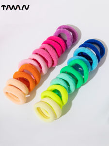 High Elasticity Towel Ring Hair Ties for Children Baby Girls No Damage Hair Bands Fashionable Korean Style Hair Accessories