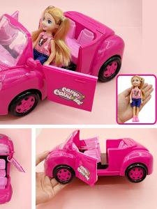 Xe Picnic Xe Đạp Trẻ Em Xe Đạp Barbie Xe Đua Công Chúa Xe Đạp Cho Bé Gái Quà Tặng Đồ Chơi Hợp Kim Nhựa