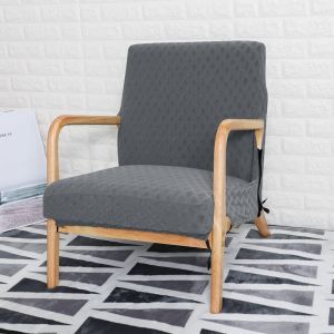 Solid Wood Chair Cover European Style Meeting Room Public Chair Backrest with Armrests General Chair Cover Home Decor