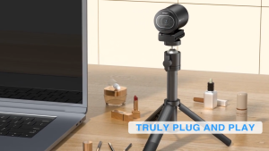EMEET Webcam 4K Live Streaming USB Camera with Microphone Privacy Protection Cover 1080P 60FPS S600 Web Camera Plug and Play for PC/ Computer/ Laptop Desktop