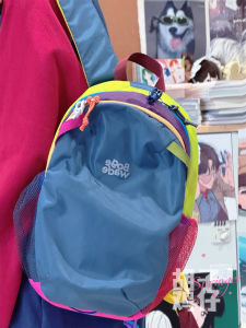 Dopamine Color Outdoor Sports Backpack Multi-Functional Commuting Traveling Bag American Retro Style Soft Handle Backpack