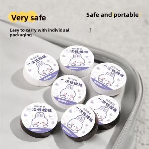 MONLEYTA | Disposable Cotton Socks For Parents And Children Travel Compression Summer Anti-Odor Day Throwaway Breathable Mid-Calf Socks