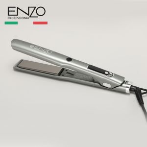 Enzo Professional Keratin Therapy Infrared SLIM Hair Straightener with Nano Tatanuim Mirror