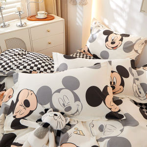 Pillowcase Pure Cotton Strawberry Bear Cartoon Single Person 48x74cm Pillow Core Case Single Only Home Textile Bedding