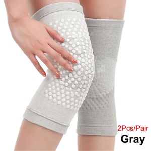 Self Heating Support Knee Pad Knee Brace Warm for Arthritis Joint Pain Relief Injury Recovery Belt Knee Massager Leg Warmer