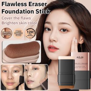 💝Hydrating and Lightweight Concealer Foundation Stick Natural Coverage Concealer Stick Long-lasting Non-smudging Foundation Contour Stick 遮瑕粉底棒