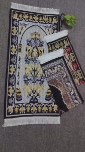 Sajadah Travel Motif Turki Bahan Chenil Souvenir Haji Umroh