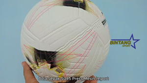 Bola Sepakbola Size5 Liga Inggris Terbaru Bahan Kulit PU (Polyurethane) Kualitas Terbaik
