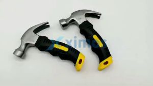 16CM Multi-function High Carbon Steel Hammer TRP Handle Mini Claw Hand Tool Hammer