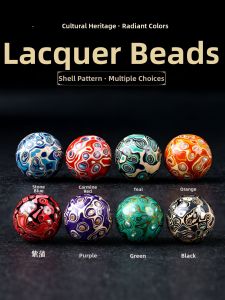 LINGFEI | Cultural Heritage Lacquer Beads Accessories For DIY Jewelry