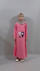 .Gamis Anak Murah DTF Best Friend Baju Muslim 1-14 tahun CKids