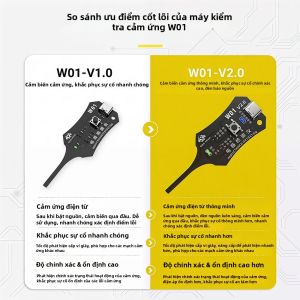 diymore | W01 Máy Kiểm Tra Điện Cảm Điện Thoại Di Động Thành Phần Phát Hiện Lỗi Công Cụ Sửa Chữa Bo Mạch Chủ Cuộn Dây Máy Kiểm Tra Bộ Điều Chỉnh Điện Áp TQFP