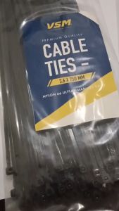 Kabel Ties Ukuran 25x100mm & 36x150mm Hitam Putih