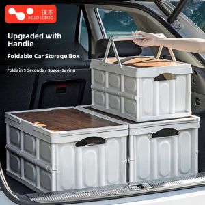 HELLOLEIBOO | Car Storage Box Foldable Waterproof Pressure Resistant Camping Outdoor Multi-Function Vehicle Trunk Organizer Box HELLOLEIBOO